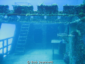 Photo of C-58 wreck in Cozumel by Bob Jeannetti 